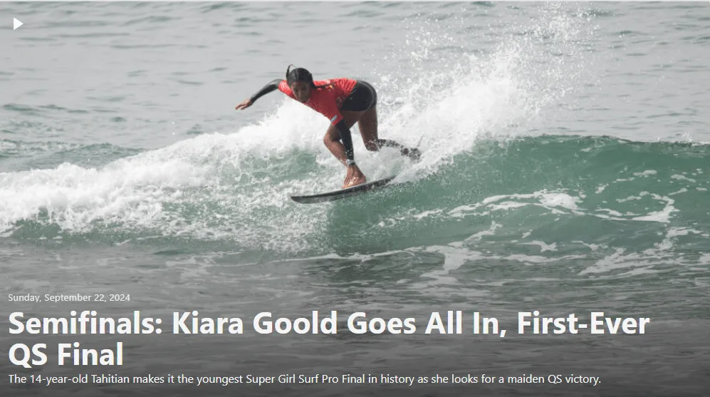 Revolt In Style 2024 Nissan Supergirl Surf Pro 3