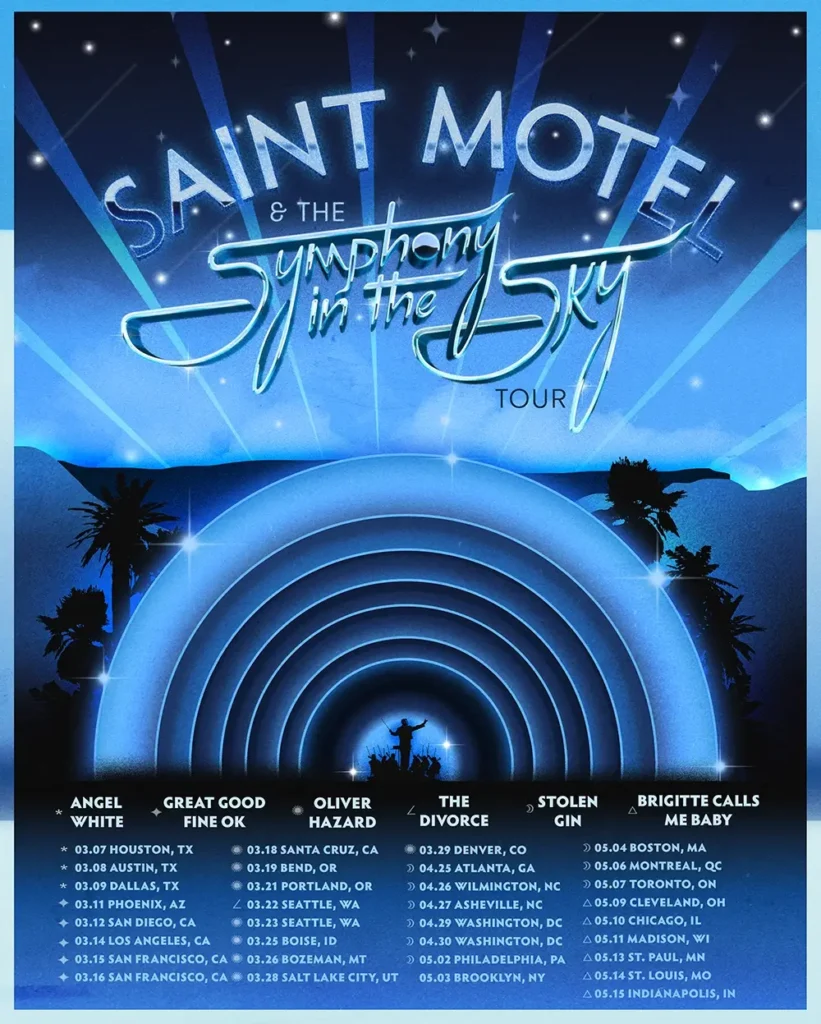 Revolt In Style_Saint Motel_Symphony Tour Poster