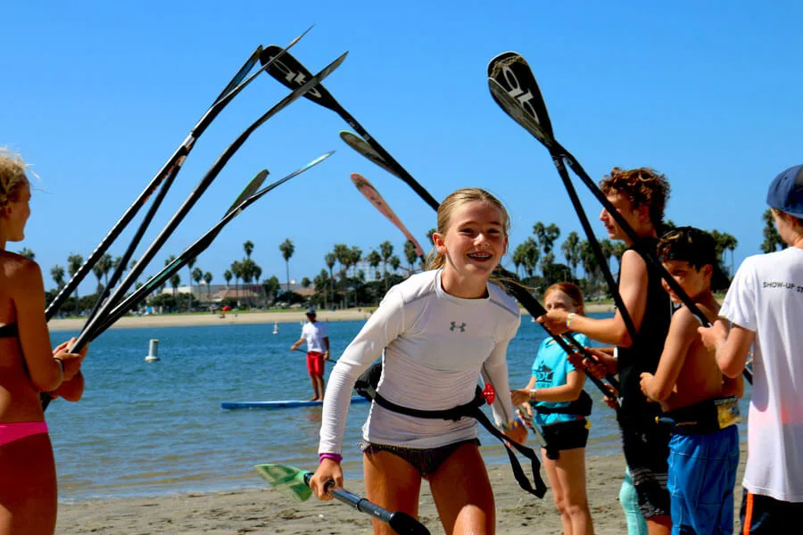 Sunday X3 Paddle Race Series final competitor Kids Fun Run