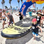 Sunday X3 Paddle Race Series Big Board Battle Launch