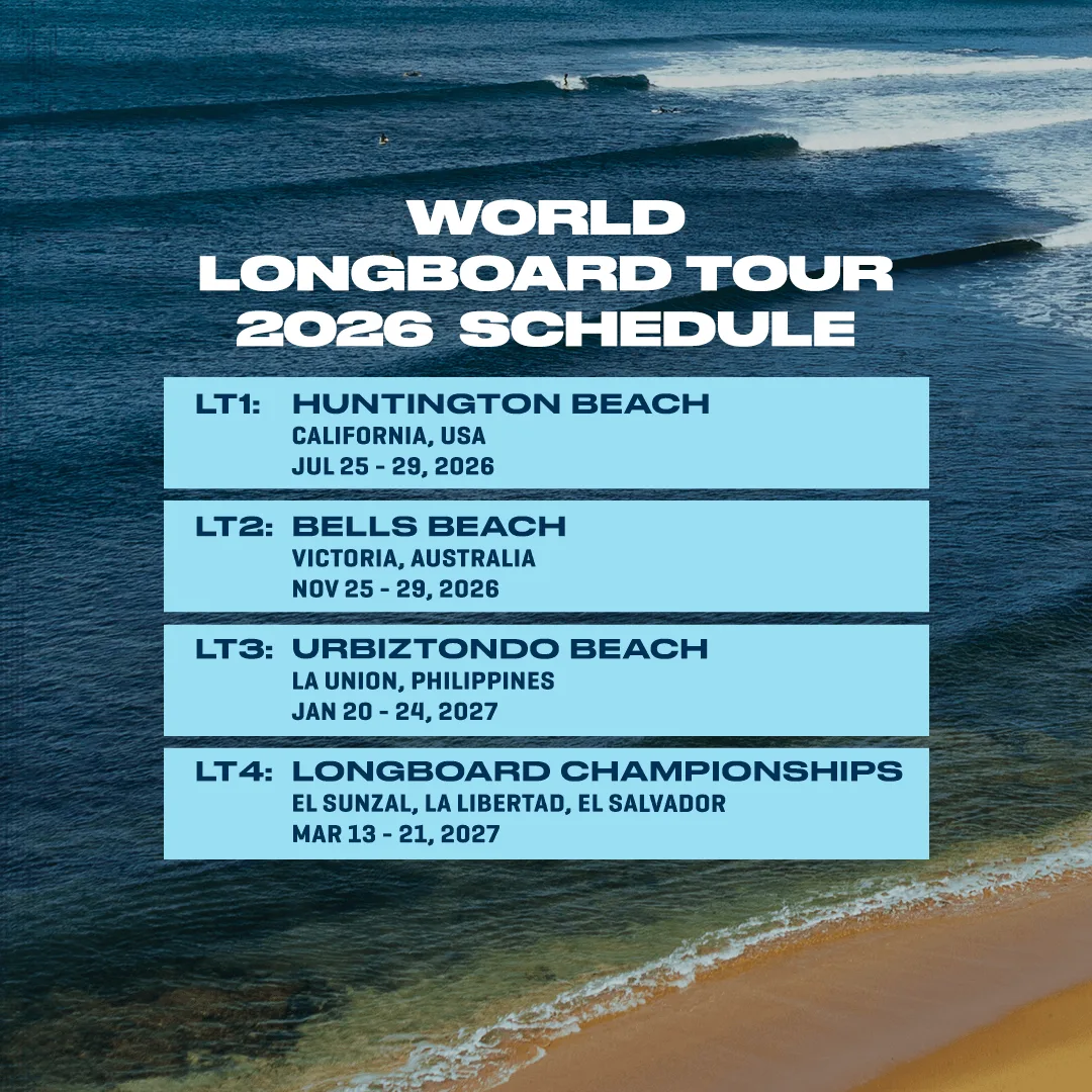 The 2026 World Longboard Tour
