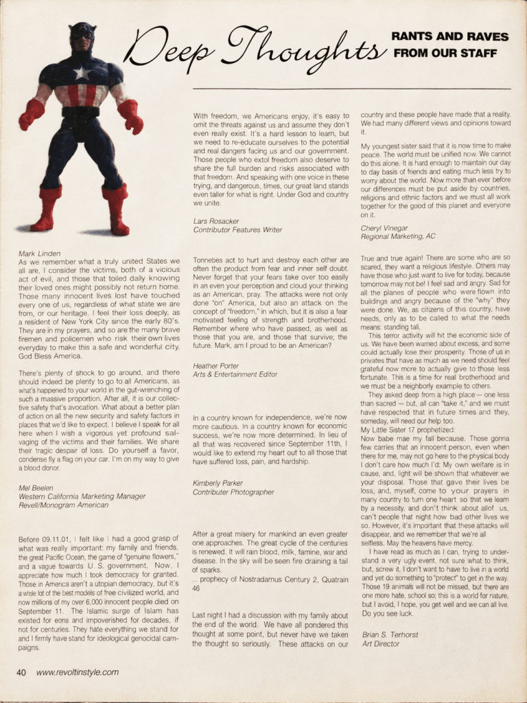 Deep Thoughts_Revolt In Style 2001