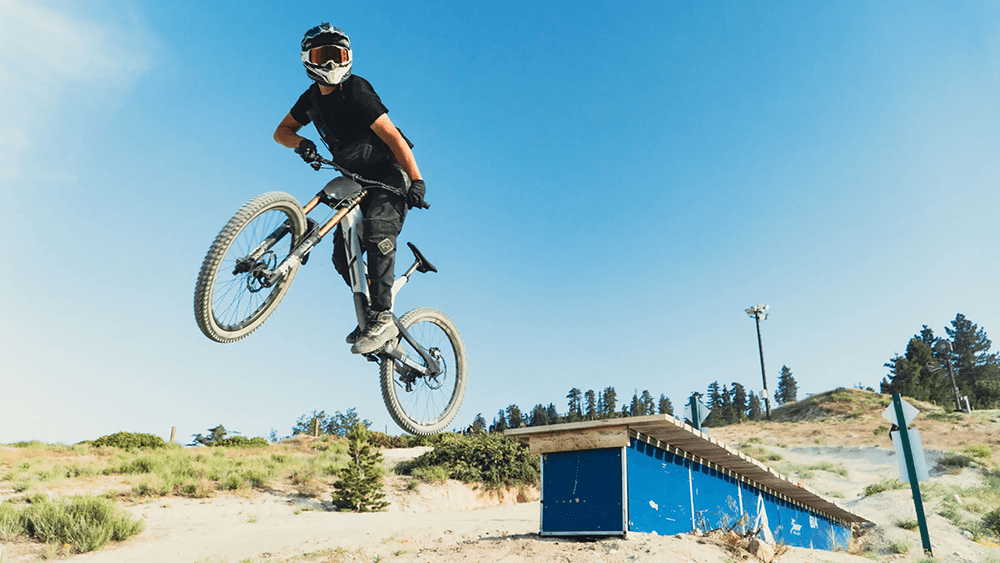 Mountain biking at Snow Valley